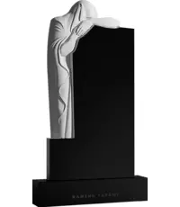 Скорбь Девы Марии - вертикальный резной памятник в православной традиции