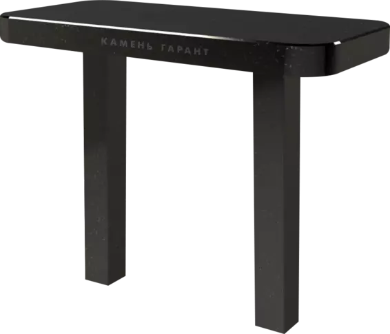 Стол гранитный овальный