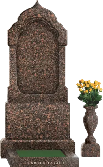 Памятник из гранита Резная арка