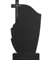 Вертикальный православный памятник 