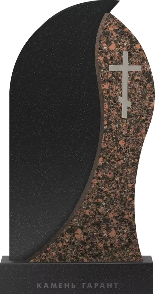 Памятник из черного гранита Поэзия