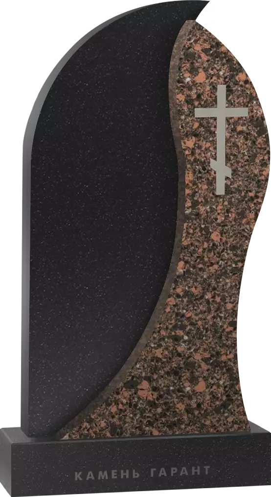 Памятник из черного гранита Поэзия - фото 2