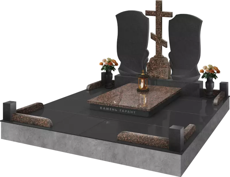 Памятник из гранита Единение - фото 2