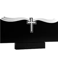 Книга жизни - горизонтальный резной памятник