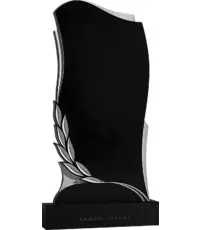 Колосок - вертикальный резной памятник