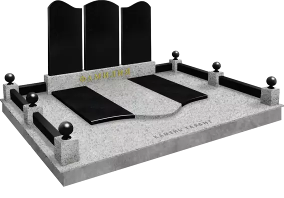 Комплекс Сердца трех с поребриком Подвесной