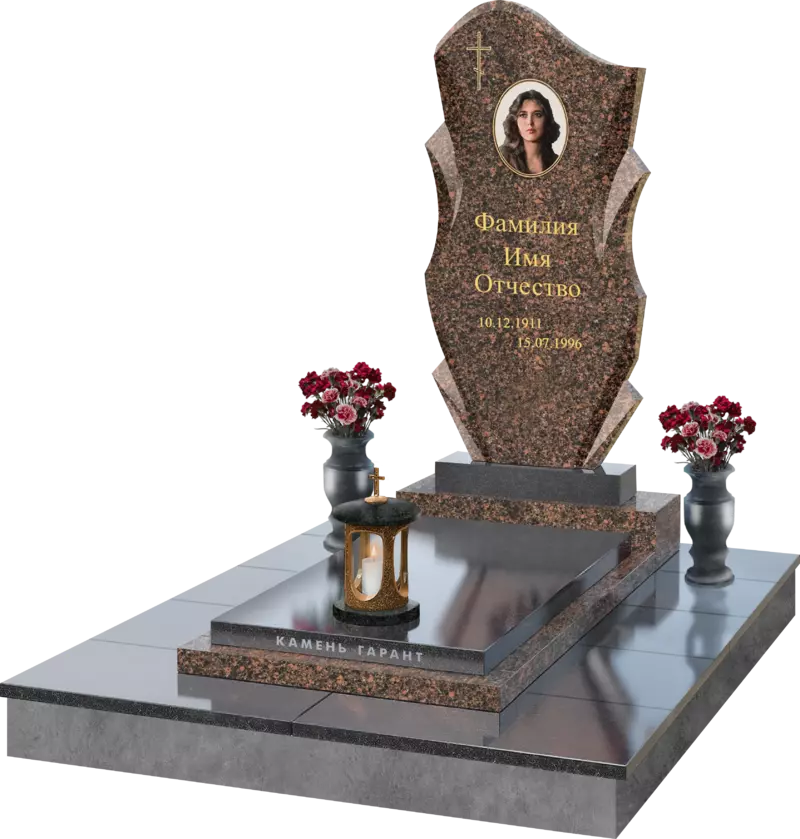 Памятник из гранита Скала - фото 3