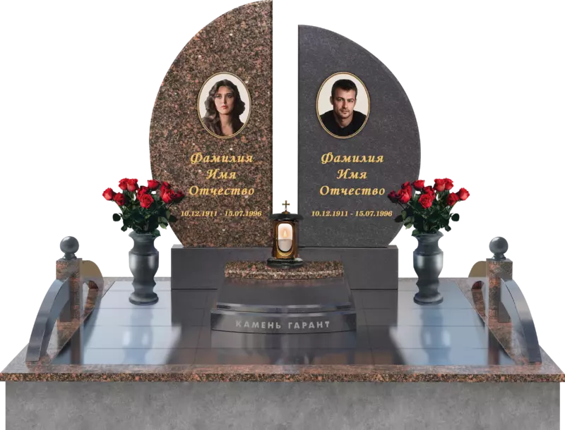 Памятник из гранита Паруса - фото 3