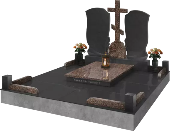 Мемориальный комплекс Единение с поребриком Угловой 2