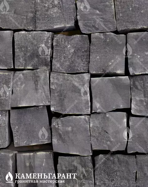 Брусчатка из Габбро-диабаза