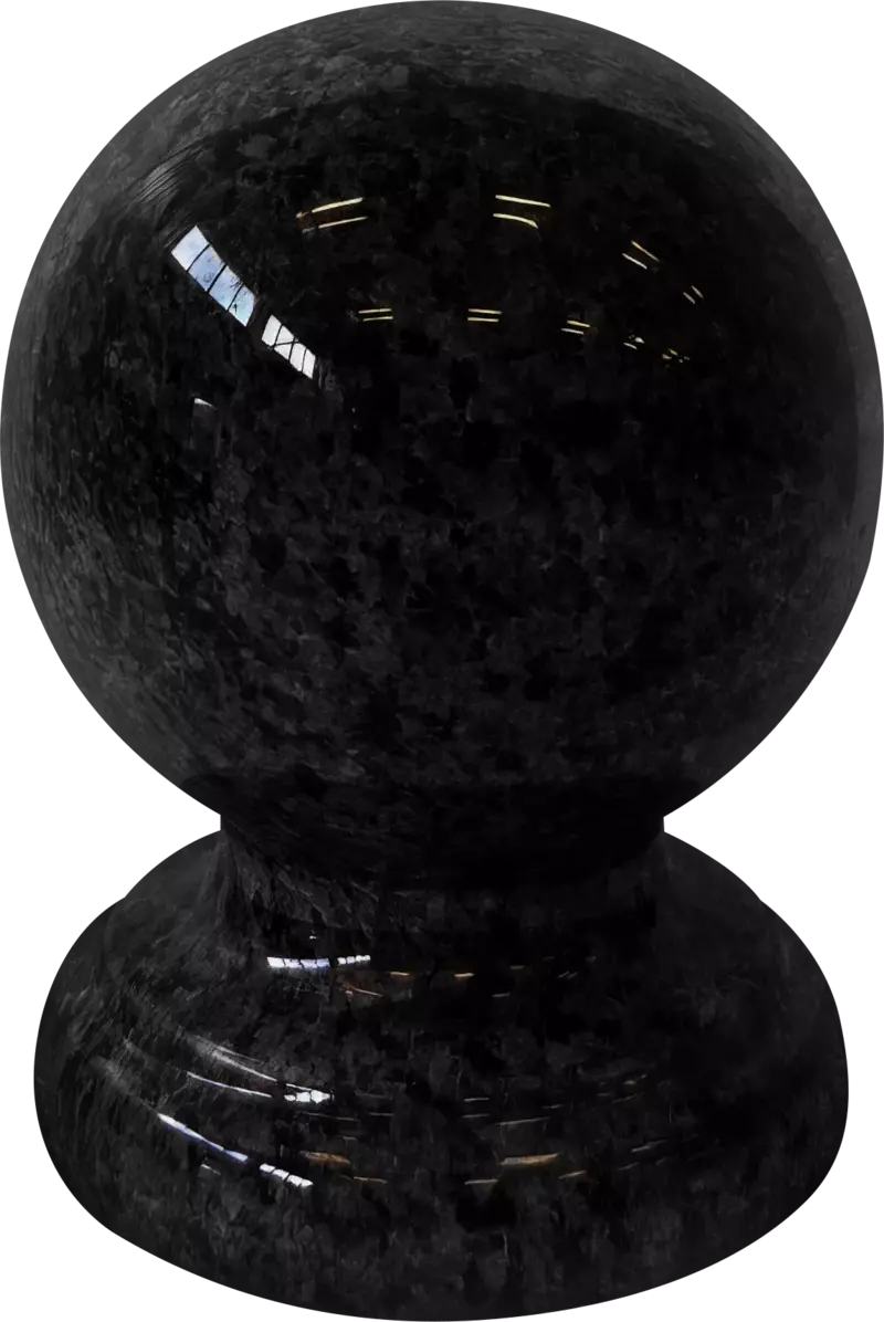 Шар из гранита Габбро-диабаз