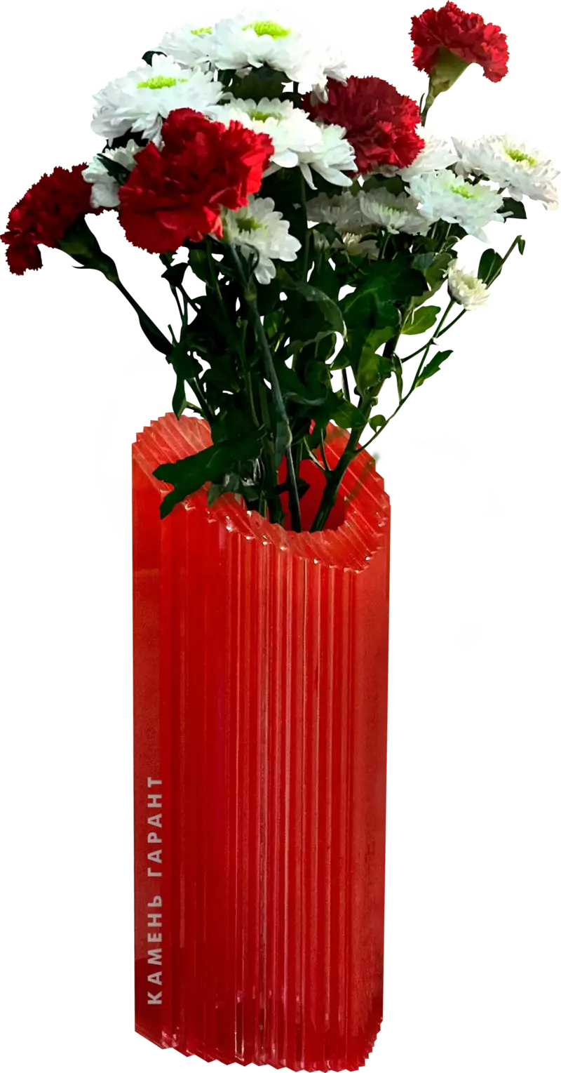 Ваза Сердце Волшебная, стекло - фото 2