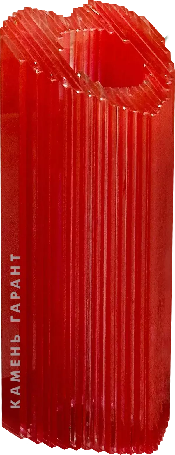 Ваза Сердце Волшебная, стекло