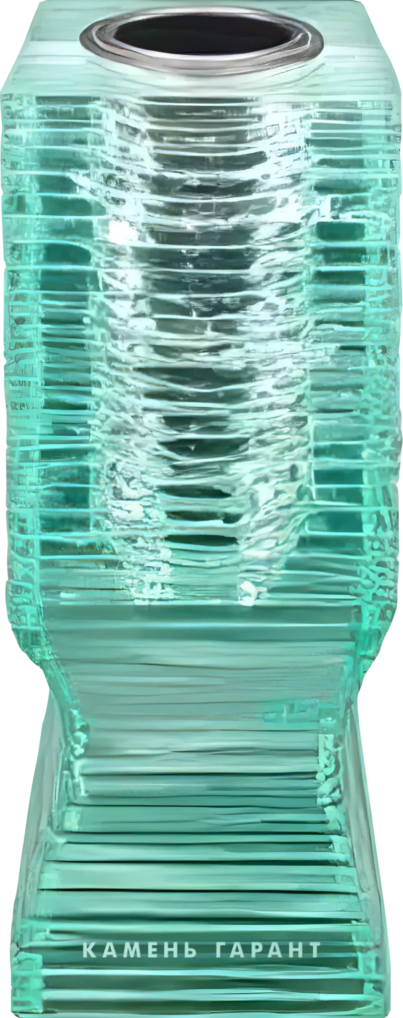 Ваза Фужер, стекло неосветленное