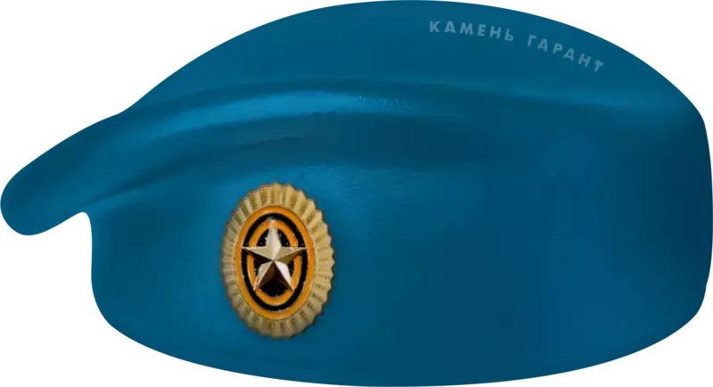 Берет мраморный крашенный №1 - фото 2