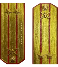 Погоны артиллериста из гранита – эксклюзивный элемент военного мемориала