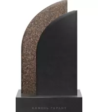 Памятник Паруса 2 — элегантная дуга из двухцветного гранита