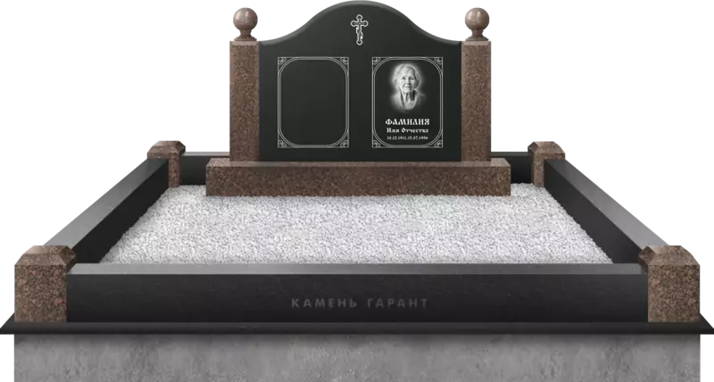 Мемориальный комплекс Волна времени с поребриком