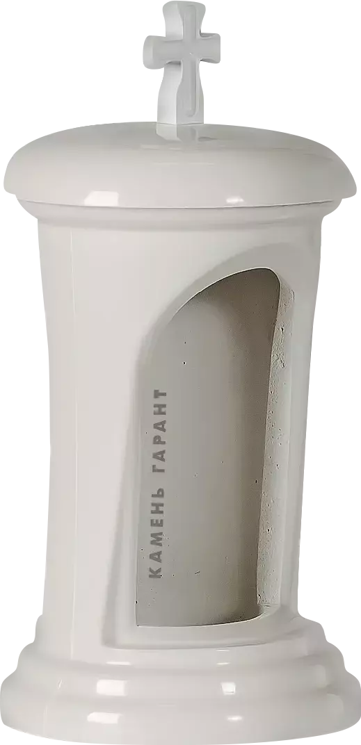 Лампада из полимергранита, 25 см - фото 4