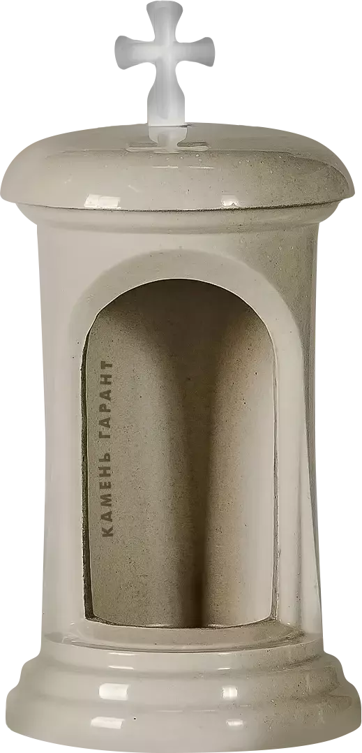 Лампада из полимергранита, 25 см - фото 5