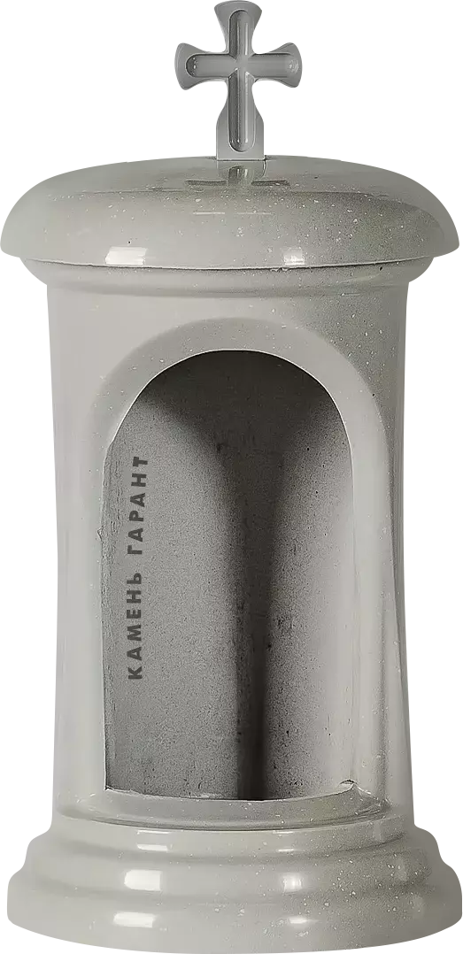 Лампада из полимергранита, 25 см - фото 7