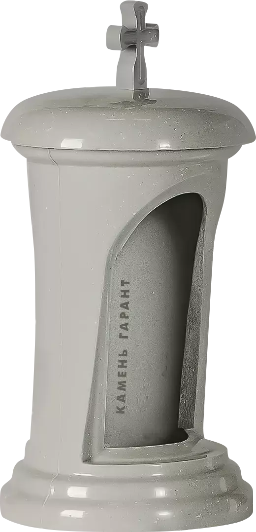 Лампада из полимергранита, 25 см - фото 8