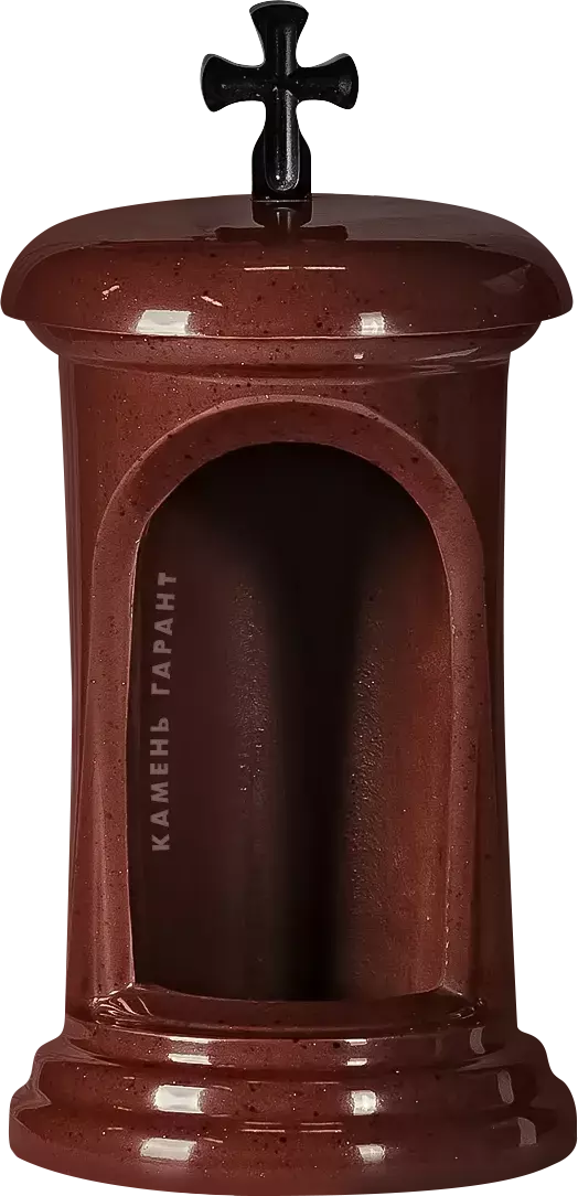 Лампада из полимергранита, 25 см