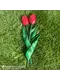 Тюльпаны №27 из литьевого мрамора, барельеф, цветные, 40 см - миниатюра 2