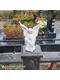 Скульптура Ангел скорбящий ПВ-101 из литьевого мрамора, 33 см - миниатюра 2