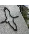 Журавль, нержавеющая сталь с ионно-плазменным напылением титана в цвете графит
