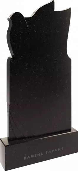 Памятник из чёрного гранита Голубь 2 - фото 2