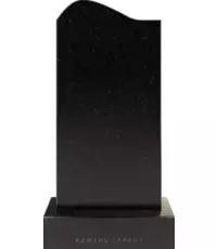 Памятник на могилу в виде плавной волны