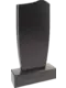 Памятник из чёрного гранита Конус - миниатюра 3