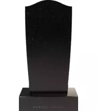 Памятник с симметричным изгибом по краям