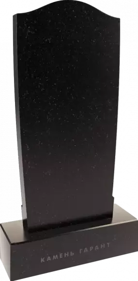 Памятник из чёрного гранита Конус 2 - фото 3