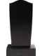 Памятник из чёрного гранита Конус 2