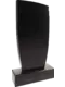 Памятник из чёрного гранита Конус 3 - миниатюра 2