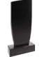 Памятник из чёрного гранита Конус 3 - миниатюра 3