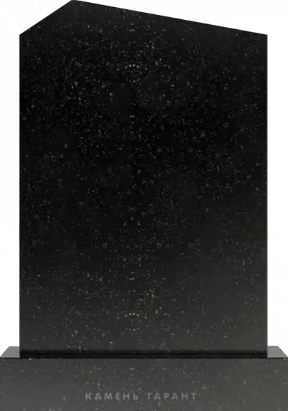 Памятник из чёрного гранита Грация 1