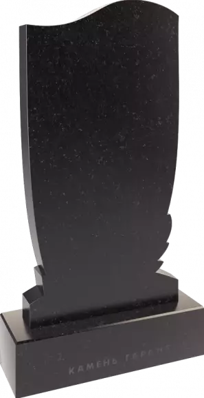 Памятник из чёрного гранита Ветвь - фото 3