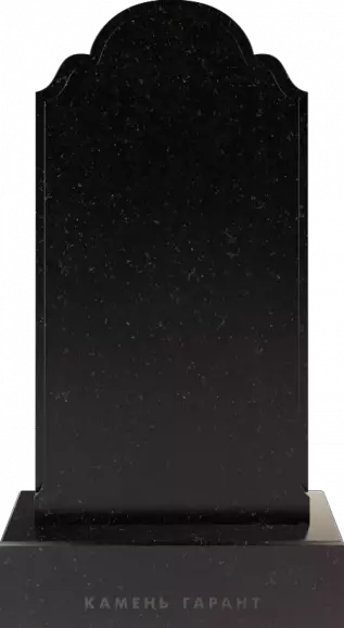 Памятник из чёрного гранита Восток 5