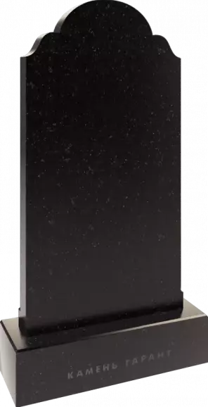 Памятник из чёрного гранита Восток 5 - фото 3