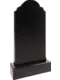 Памятник из чёрного гранита Восток 5 - миниатюра 3