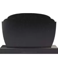 Горизонтальный памятник из гранита в виде облака