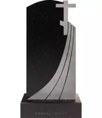 Памятник на могилу в виде дороги с крестом