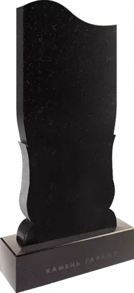 Памятник из чёрного гранита Ветер - фото 3
