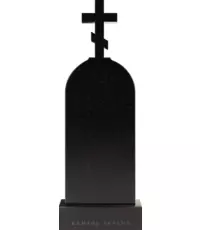 Памятник для одиночной могилы с восьмиконечным крестом