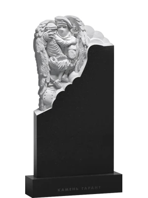 Памятник с образом ангела, символизирующий духовную защиту и покой