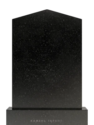 Памятник на могилу с вершиной в виде треугольника 