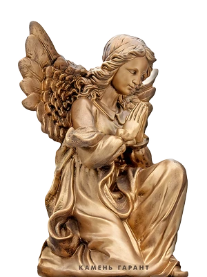 Декоративный элемент с фигурой ангела